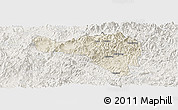 Shaded Relief Panoramic Map of Zhenghe, lighten