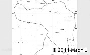 Blank Simple Map of Zhenghe