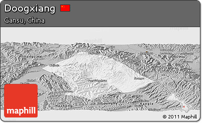 Gray Panoramic Map of Doogxiang