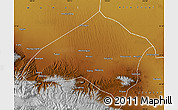 Physical Map of Gulang