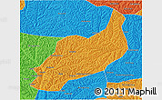 Political 3D Map of Heshui
