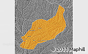 Political Map of Heshui, desaturated