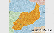 Political Map of Heshui, lighten