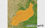 Political Map of Heshui, satellite outside