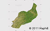 Satellite Map of Heshui, cropped outside