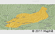 Savanna Style Panoramic Map of Heshui