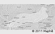 Silver Style Panoramic Map of Heshui