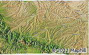 Satellite 3D Map of Hezheng