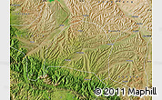 Satellite Map of Hezheng