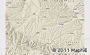 Shaded Relief Map of Hezheng