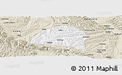 Classic Style Panoramic Map of Hezheng