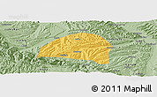 Savanna Style Panoramic Map of Hezheng