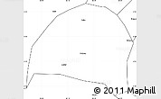 Blank Simple Map of Hezheng