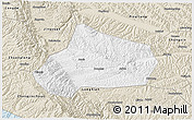 Classic Style 3D Map of Huating