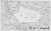 Silver Style 3D Map of Huating