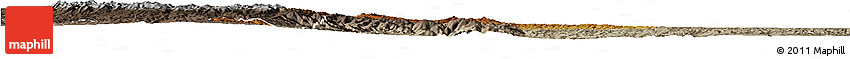 Physical Horizon Map of Huating, semi-desaturated