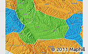 Political Map of Huating