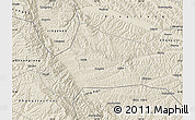 Shaded Relief Map of Huating