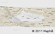 Classic Style Panoramic Map of Huating