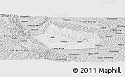 Silver Style Panoramic Map of Huating