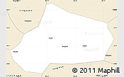 Classic Style Simple Map of Huating