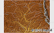 Physical 3D Map of Jingning