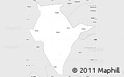 Silver Style Simple Map of Jingning