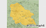 Savanna Style 3D Map of Jingyuan