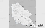 Gray Map of Jingyuan, single color outside