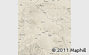Shaded Relief Map of Jingyuan