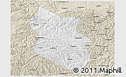 Classic Style 3D Map of Kang Xian