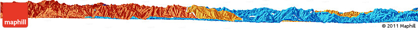 Political Horizon Map of Kang Xian Political Horizon Map of Kang Xian