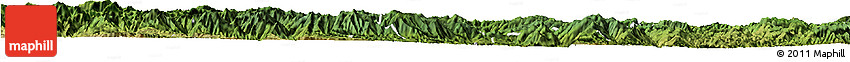 Satellite Horizon Map of Kang Xian Satellite Horizon Map of Kang Xian