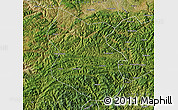 Satellite Map of Kang Xian