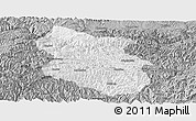 Gray Panoramic Map of Kang Xian