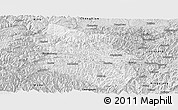 Silver Style Panoramic Map of Kang Xian
