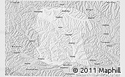 Silver Style 3D Map of Longxi