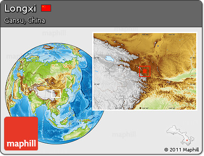 Physical Location Map of Longxi