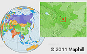 Political Location Map of Longxi