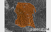 Physical Map of Longxi, desaturated