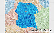 Political Map of Longxi, lighten
