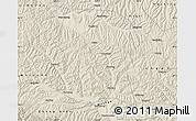 Shaded Relief Map of Longxi