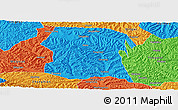Political Panoramic Map of Longxi