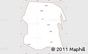 Classic Style Simple Map of Longxi, cropped outside