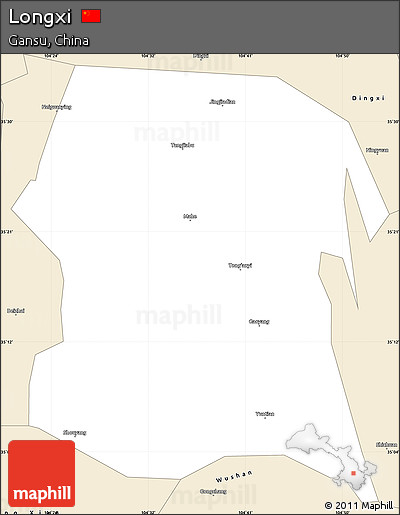 Classic Style Simple Map of Longxi