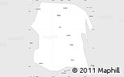 Silver Style Simple Map of Longxi