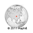 Outline Map of Luqu