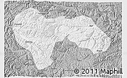 Gray 3D Map of Min Xian