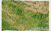 Satellite 3D Map of Min Xian