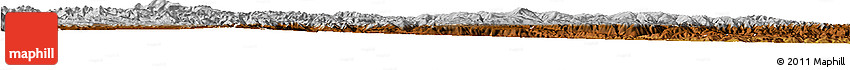 Physical Horizon Map of Min Xian